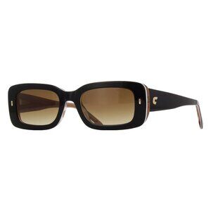 New CARRERA Black Rectangle 3014/S KDXHA Sunglasses Women